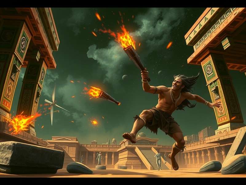 Temple Run Flashboy Movie Gameplay Screenshot