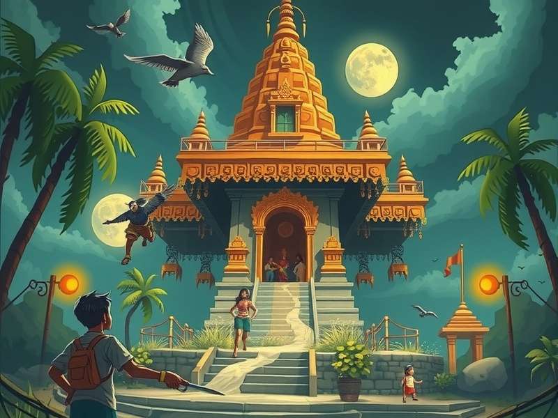 Temple Run Gameplay Screenshot