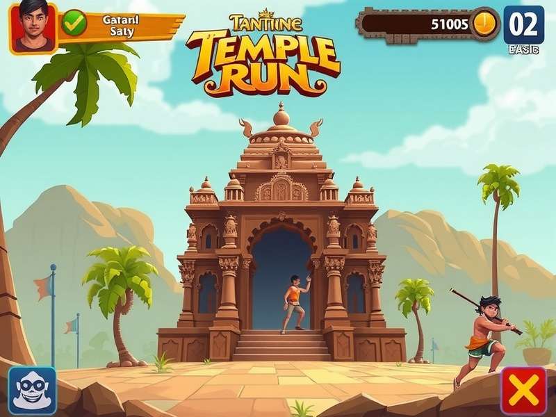 Temple Run Gameplay Screenshot