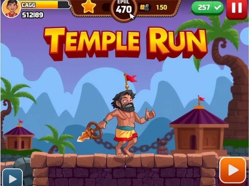 Temple Run Flashboy Plus777 गेमप्ले टिप्स