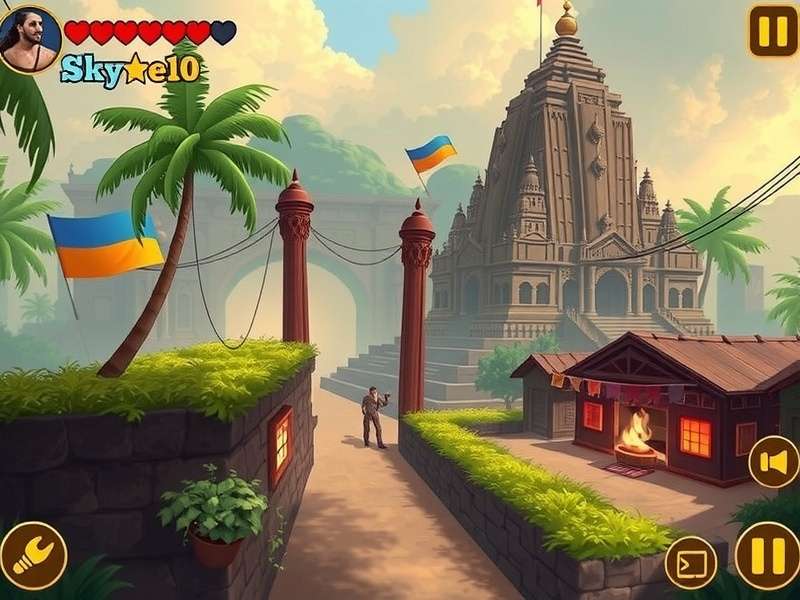 Temple Run 0z gameplay screenshot