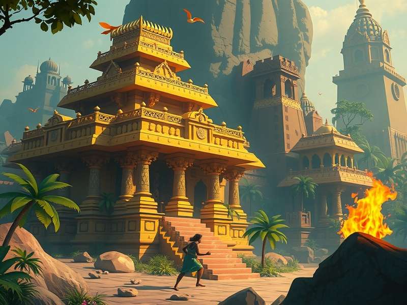 Temple Run Game Screenshot