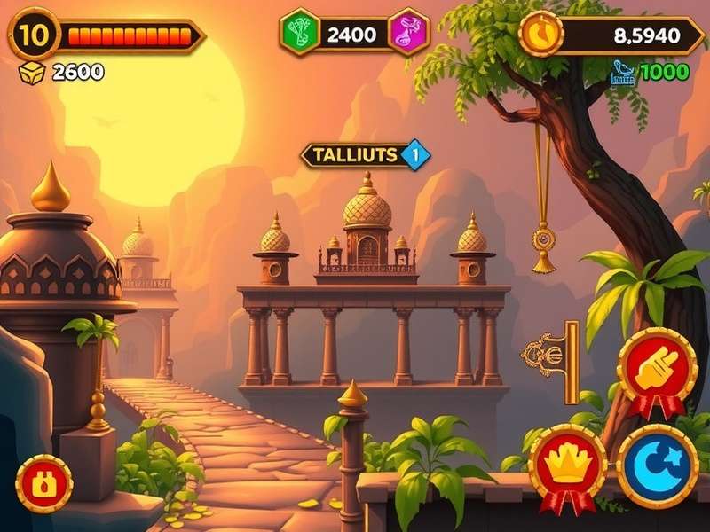 Temple Run Gbase Gameplay Screenshot
