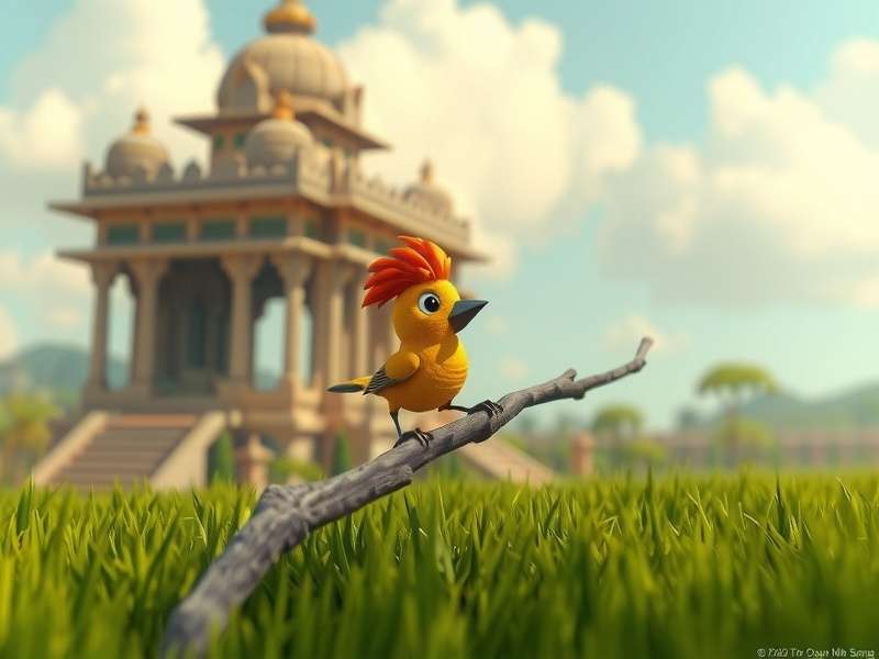 Temple Run 3D Songbird गेमप्ले