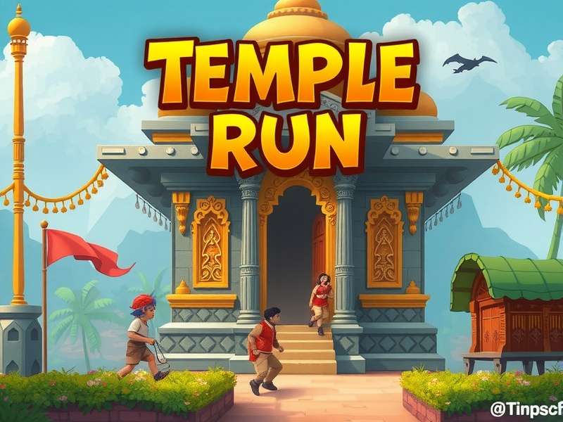 Temple Run Gameplay Screenshot