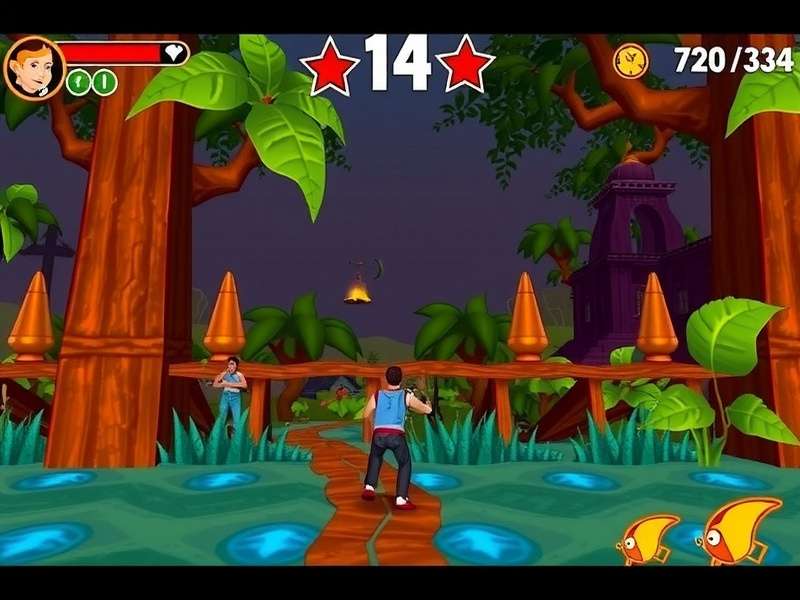 Temple Run 2012 Gameplay Screenshot