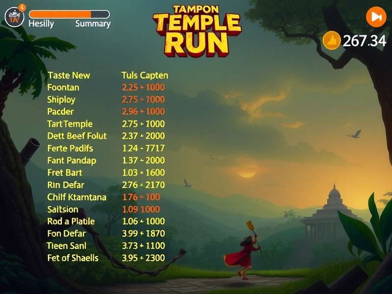 Temple Run Gameplay Screenshot