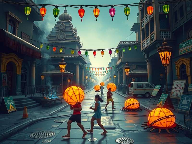 Temple Run Game Main Character Running