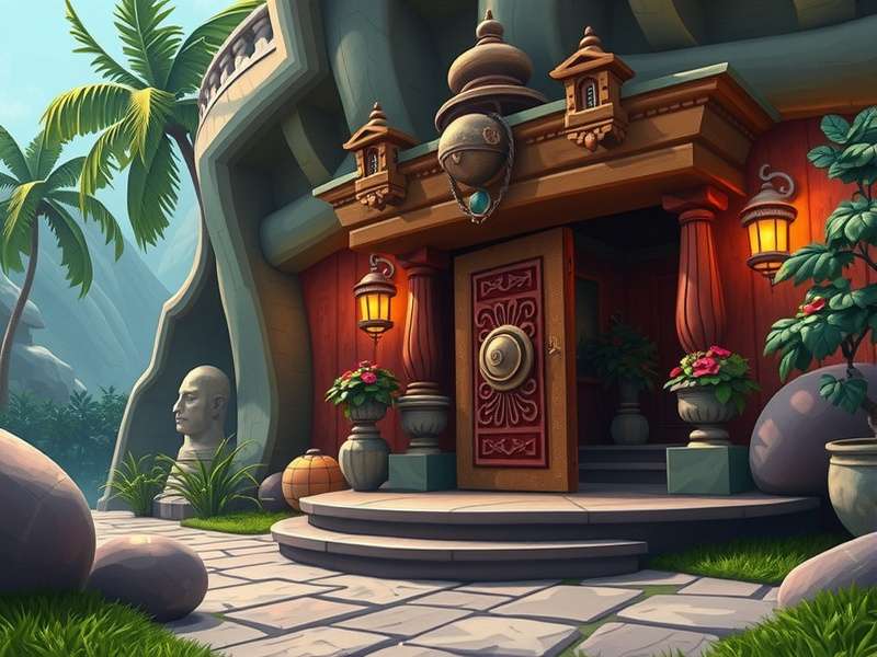 Temple Run Botslab Doorbell gameplay screenshot