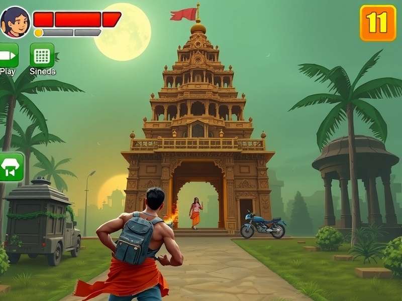 Temple Run Gameplay Screenshot