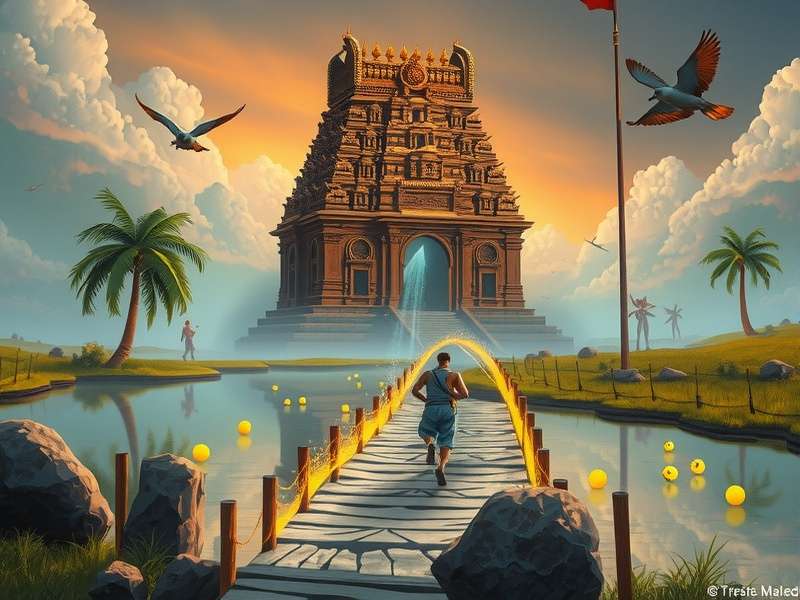 Temple Run 952 गेमप्ले स्क्रीनशॉट