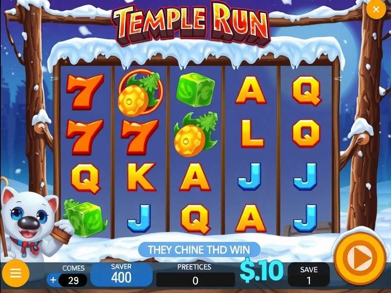 Temple Run Snow Pokies गेमप्ले