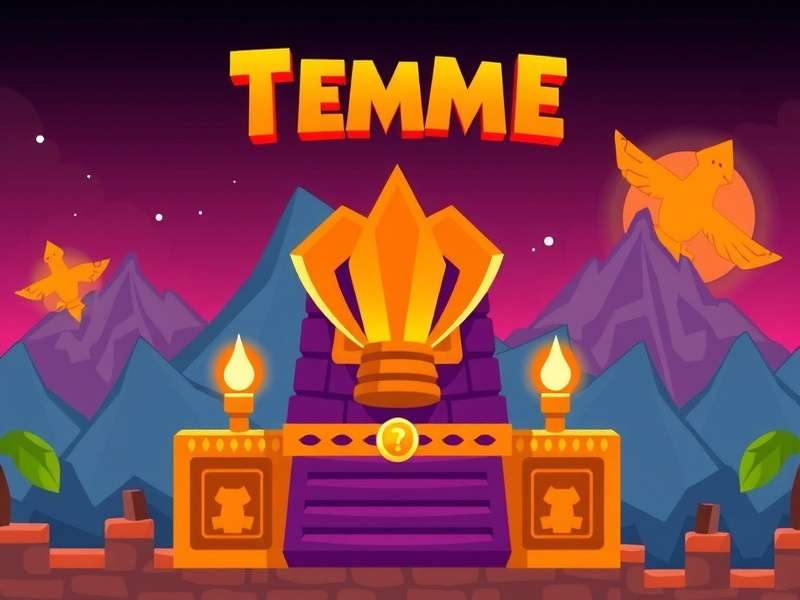Golden Temple Run complete icon displayed on a smartphone screen