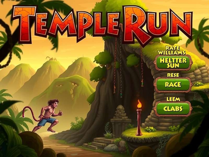Rafe Williams, lead designer of Temple Run 2, during our exclusive interview