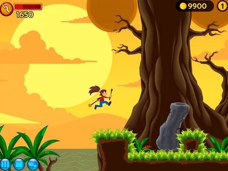 Temple Run gameplay on Numuki Io platform