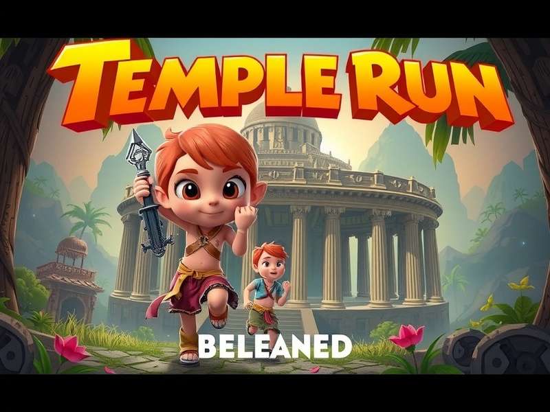 Latest Temple Run gameplay screenshot showing new Lost Jungle environment