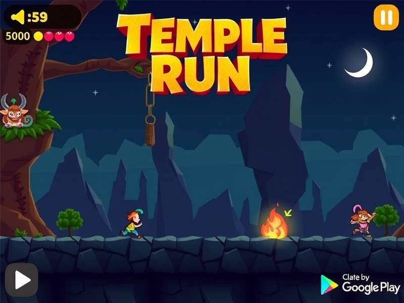 Temple Run Google Play Points guide for Indian players showing rewards and gameplay
