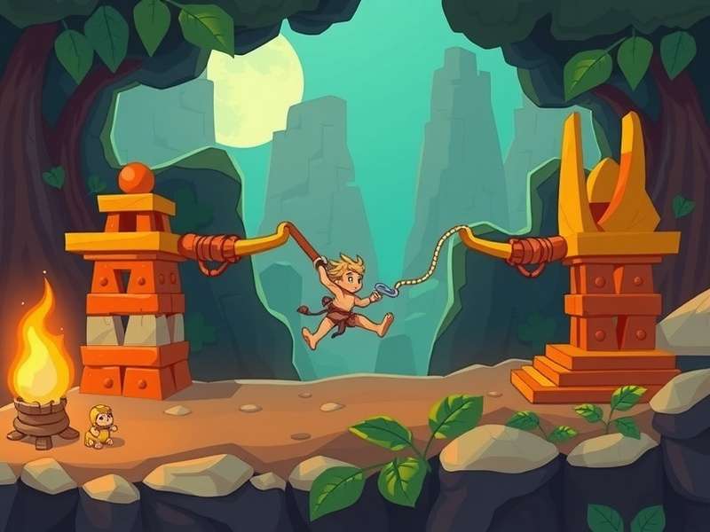 Temple Run Little Game Benny – Hero image showing the iconic endless runner with Benny character