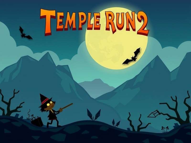 Temple Run 2 Spooky Summit 2018 – Haunted Halloween level with glowing pumpkins and ancient ruins