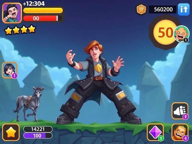 Temple Run Two On Poki gameplay screenshot showing the runner dashing through ancient ruins with coins and obstacles