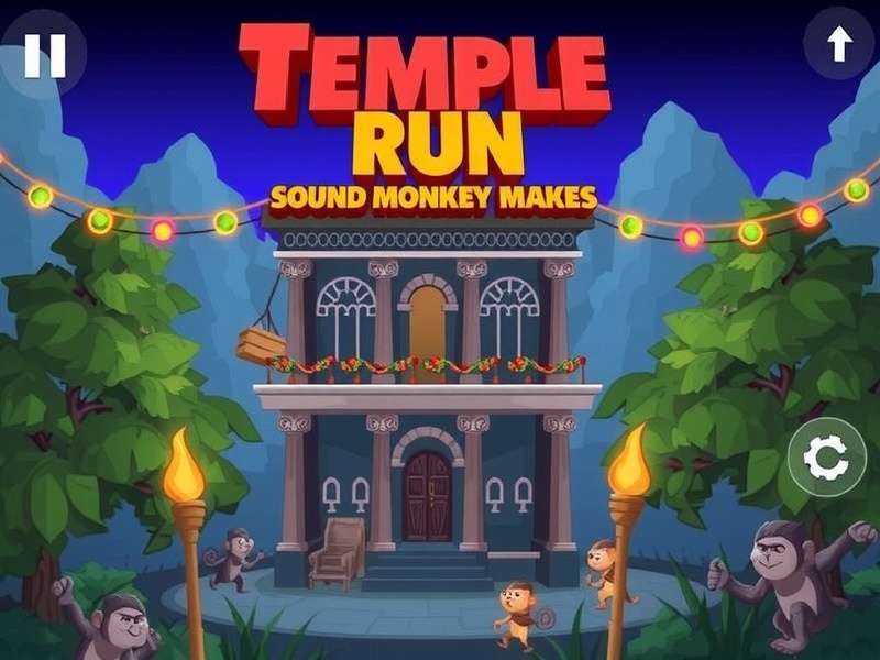 Temple Run Sound Monkey Makes – The iconic monkey screech and game audio visualised